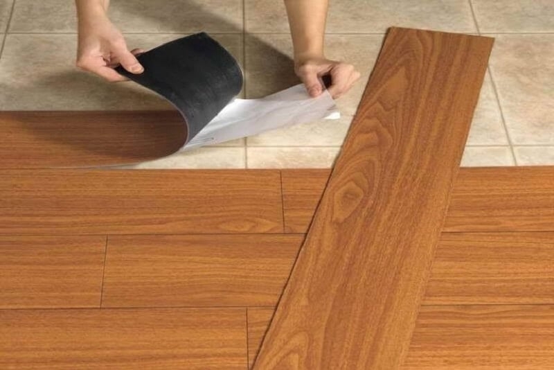 Thi công sàn nhựa giả gỗ quận Nhà Bè