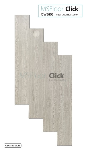 Sàn nhựa hèm khoá 4mm MS CW3802
