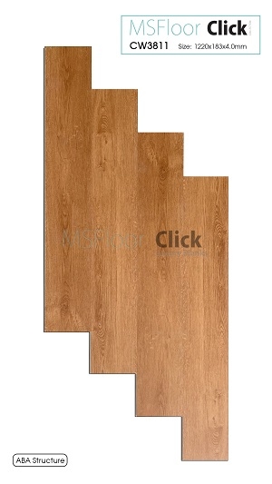 Sàn nhựa hèm khoá 4mm MS CW38011